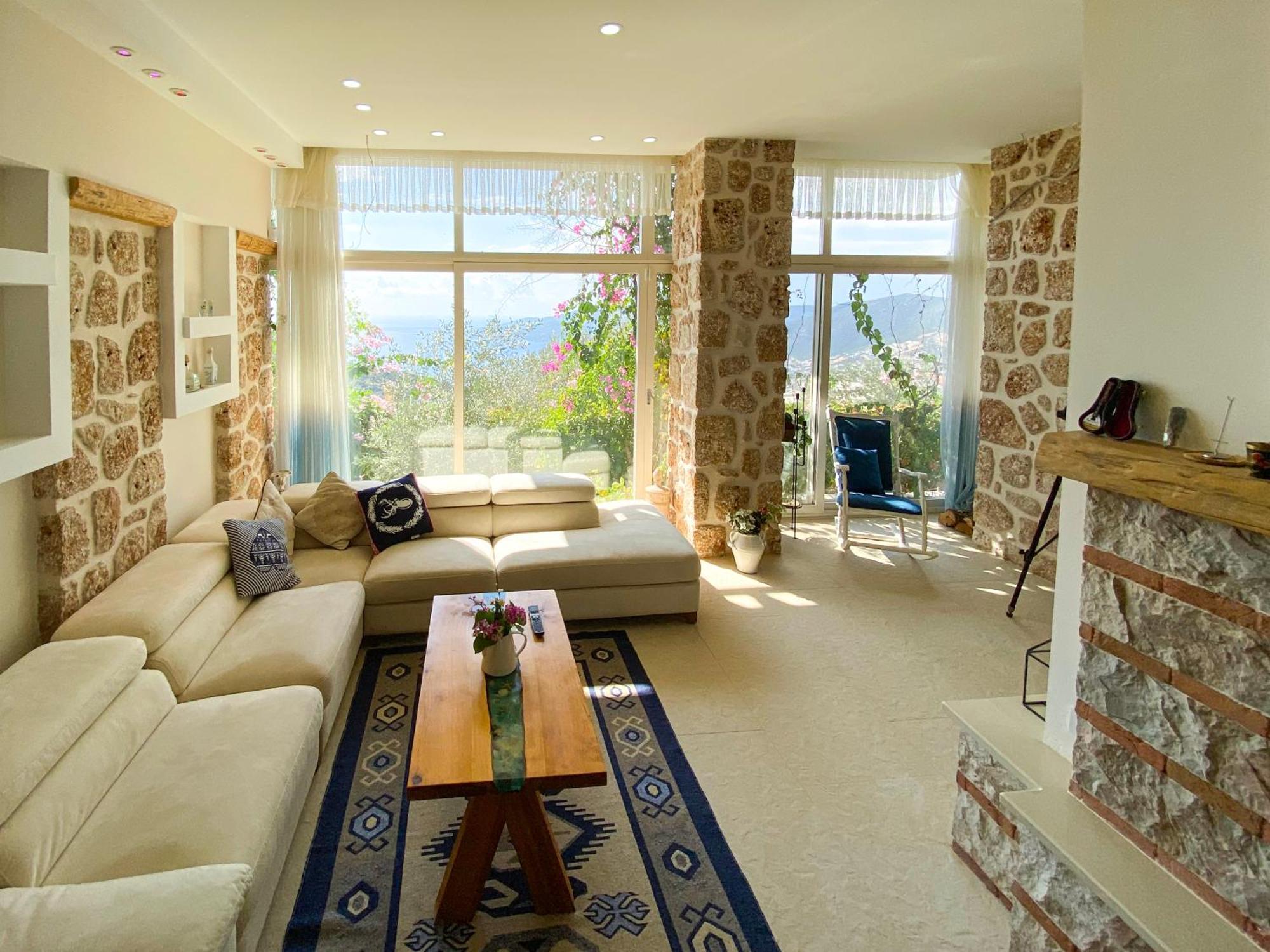 Villa Panorama Kalkan Jilda Livya Dış mekan fotoğraf